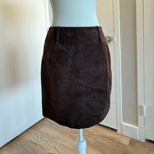 INC International Concepts Suede Pencil Skirt